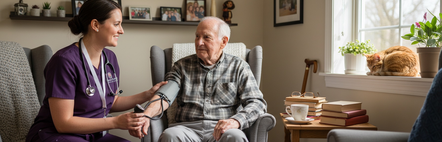 Haven at Home caregivers providing compassionate care